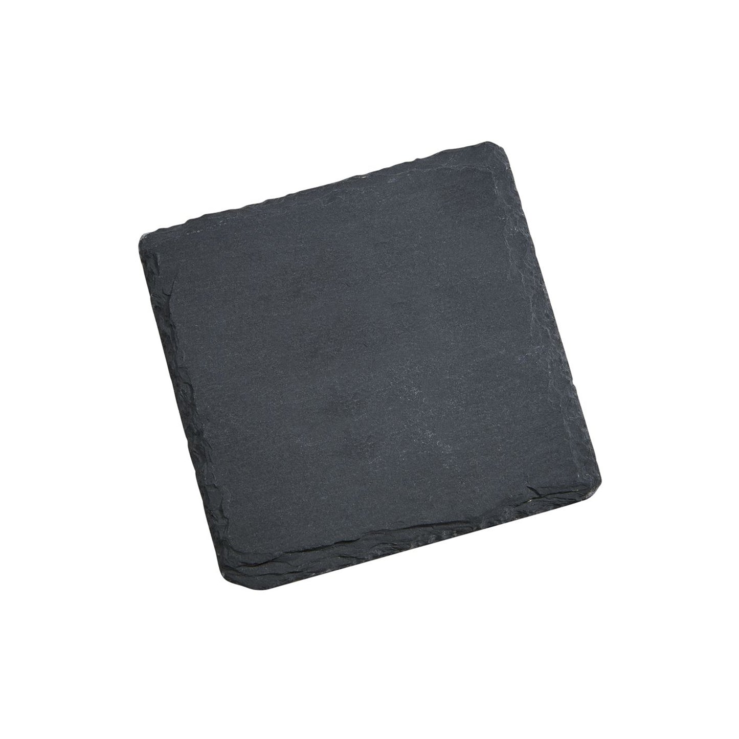 Set Of 4 Slate Coasters 4" Square