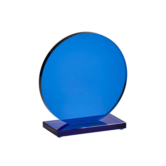 Medium Cobalt Orb Trophy, 6"