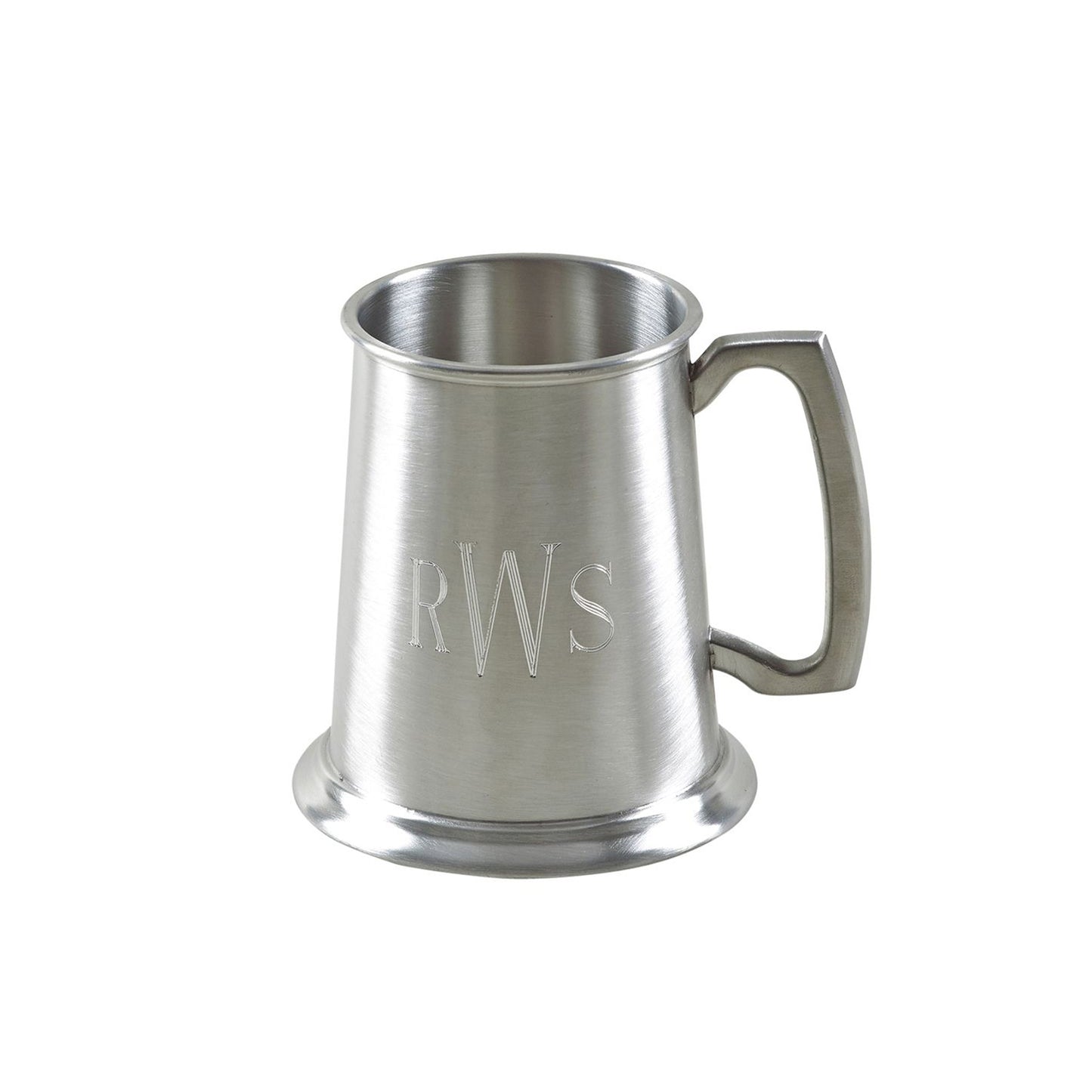 Pewter Tankard with Satin Matte Finish