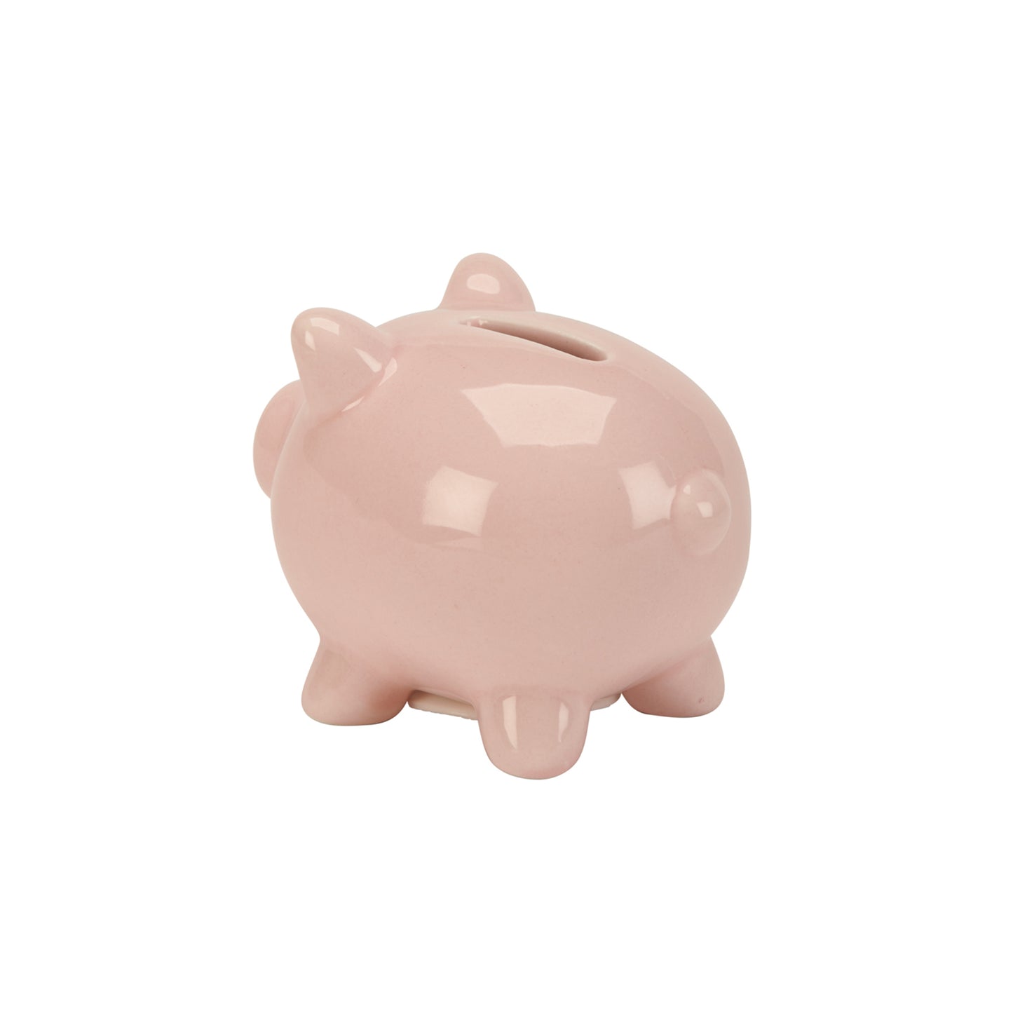 Small Pink Ceramic Pig Bank