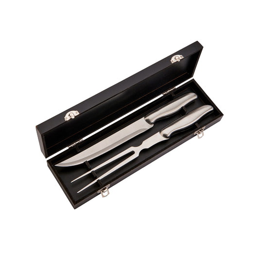 2 Piece Stainless Steel Carving Set