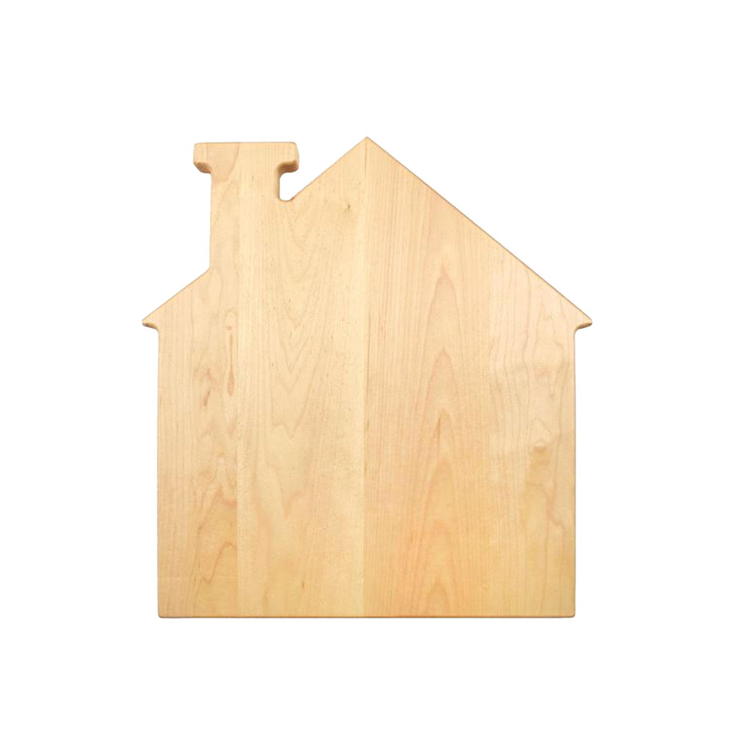 House Shaped Pine Wood Board - 13" x 14"