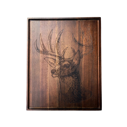 Deer Hunting Wood Board - 14" x 18"