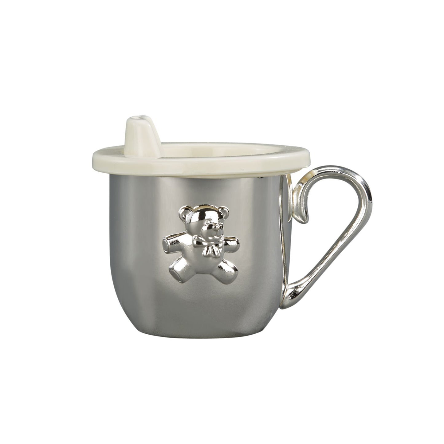 Silverplated Baby Cup With Cup & Sippy Lid Insert