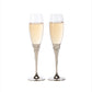 Love Toasting Champagne Flutes Set