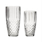 Crystal Linear Vase With Medallion Ii Pattern, 12" X 6"
