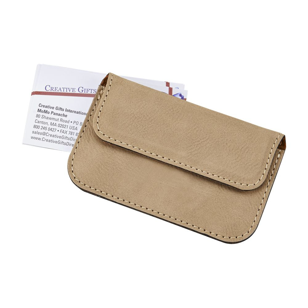 Tan Card Case