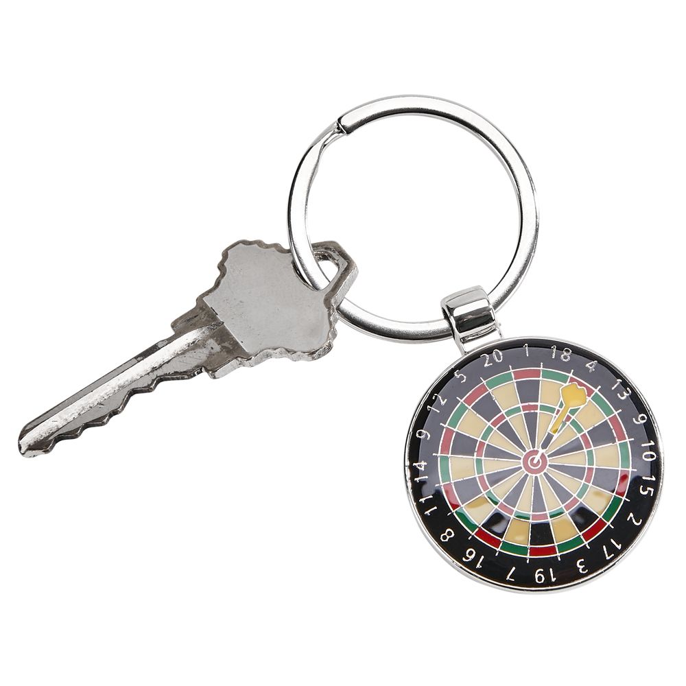 Dart Board Keychain, 3"