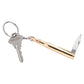 Bullet Shaped Keychain with Knife, 5"