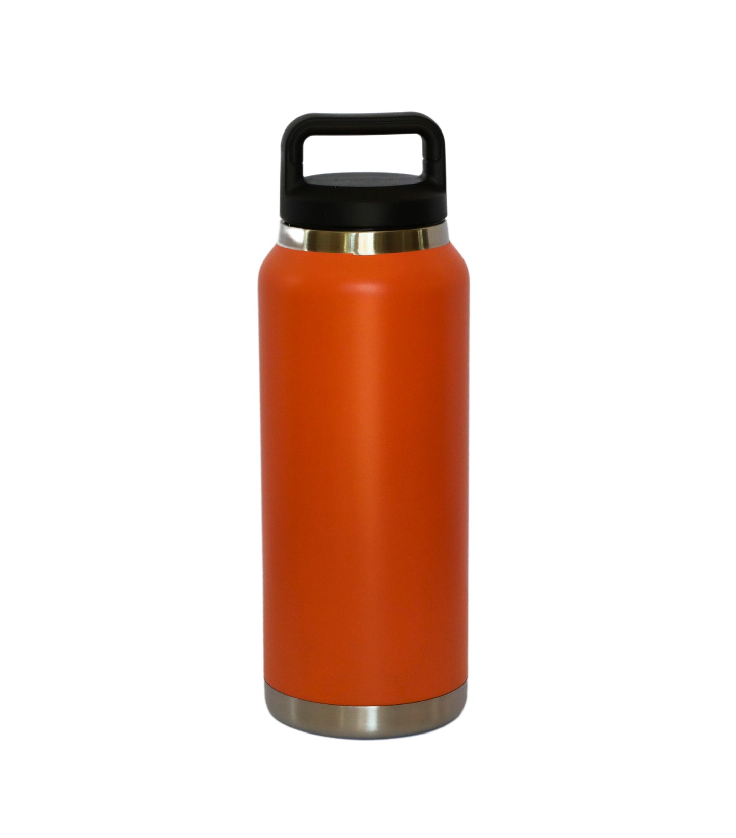 36 Oz Stainless Steel Twist-Off Cap Water Bottle - Orange