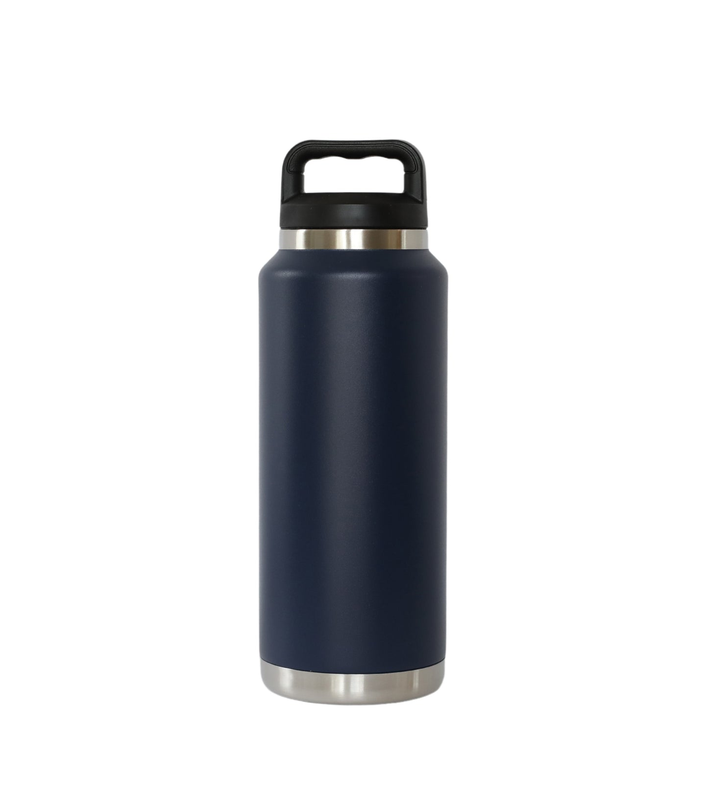 36 Oz Stainless Steel Twist-Off Cap Water Bottle - Navy