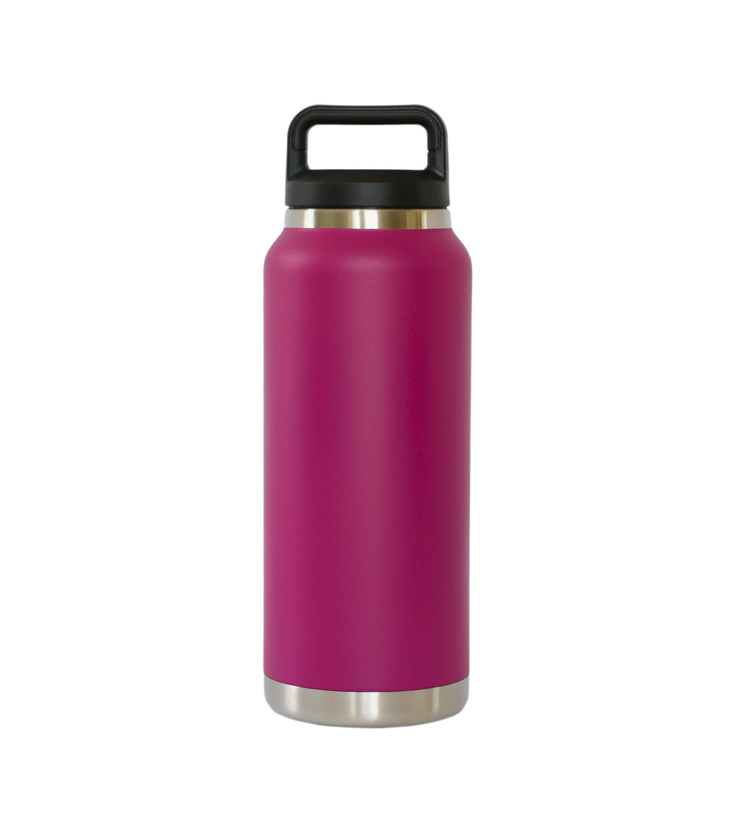 36 Oz Stainless Steel Twist-Off Cap Water Bottle - Magenta