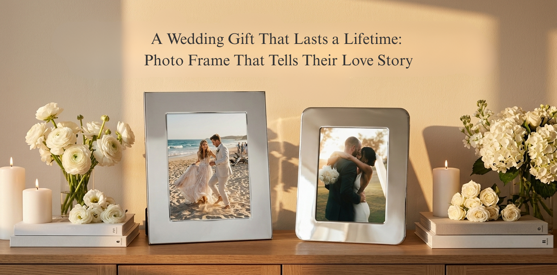 A Wedding Gift That Lasts a Lifetime: Photo Frame That Tells Their Love Story