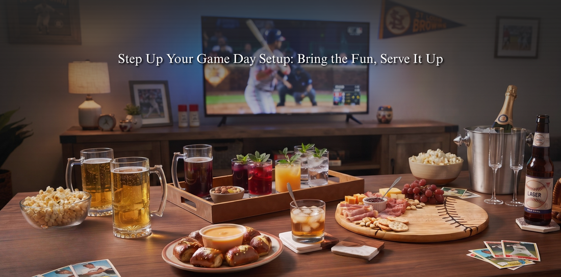 Step Up Your Game Day Setup: Bring the Fun, Serve It Up