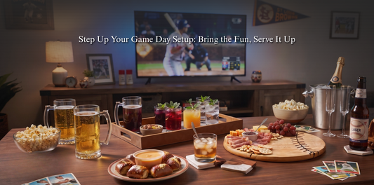 Step Up Your Game Day Setup: Bring the Fun, Serve It Up