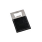 Black Leatherette Bottle Opener - 3.5" x 2"