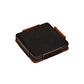 Set Of 4 Leatherette Coasters - Black