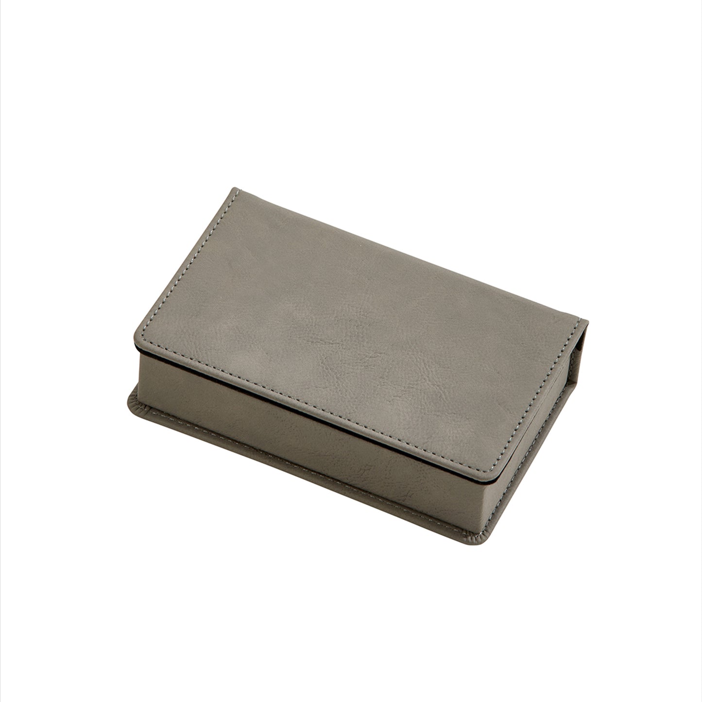 Grey Leatherette 2-Piece Bar Tool Set - 6.25" x 3.75"