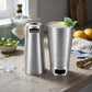 16 oz stainless steel cup with dual bottle openers, featuring durable 304 stainless steel construction and a practical design for drinks, outdoor use, parties, and entertaining.