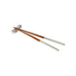 Pr 9" Chopsticks W/rect Rest Np