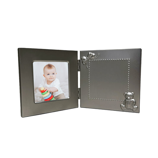 Hinged Baby Frame & Engraving Message
