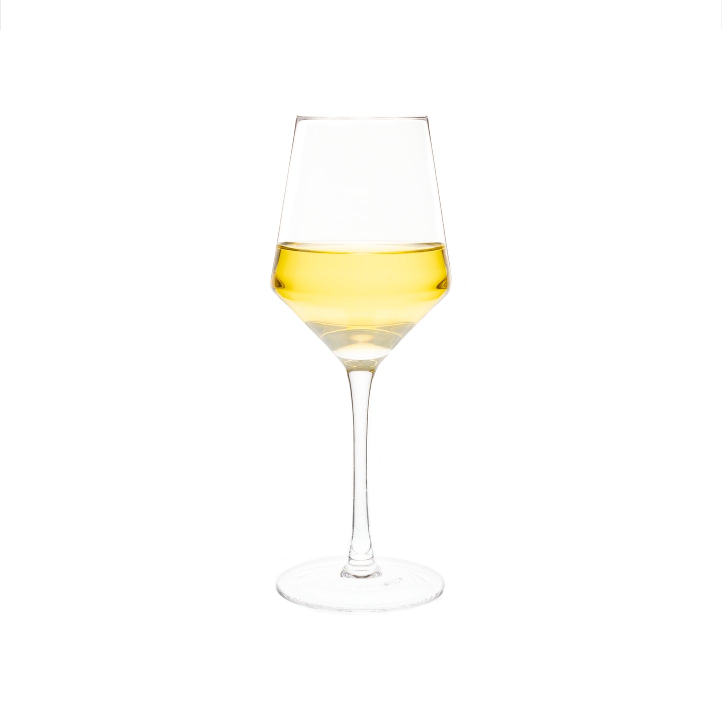 Set/4 White Wine Glasses, 14 Oz