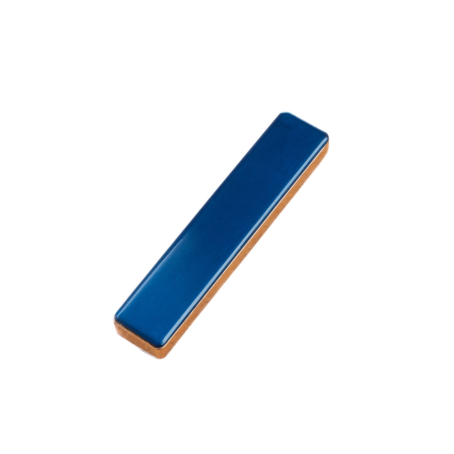 Flameless Rectangular Metal Trim Lighter Blue