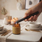 Chic black flameless lighter, 9.5 inches, with plasma arc technology, USB rechargeable design, and long stem for candle and fireplace lighting.

