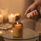Silver flameless foldable lighter with a compact, portable design, ideal for convenient everyday and outdoor use.
