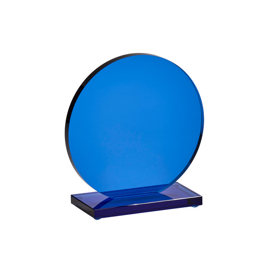 Small Cobalt Orb Trophy, 5"