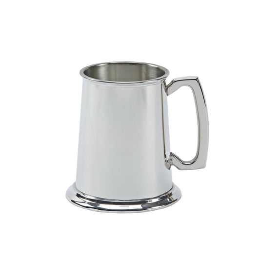 Pewter Tankard with Bright Polished Finish