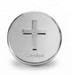 Round Covered Box With Cross On Lid