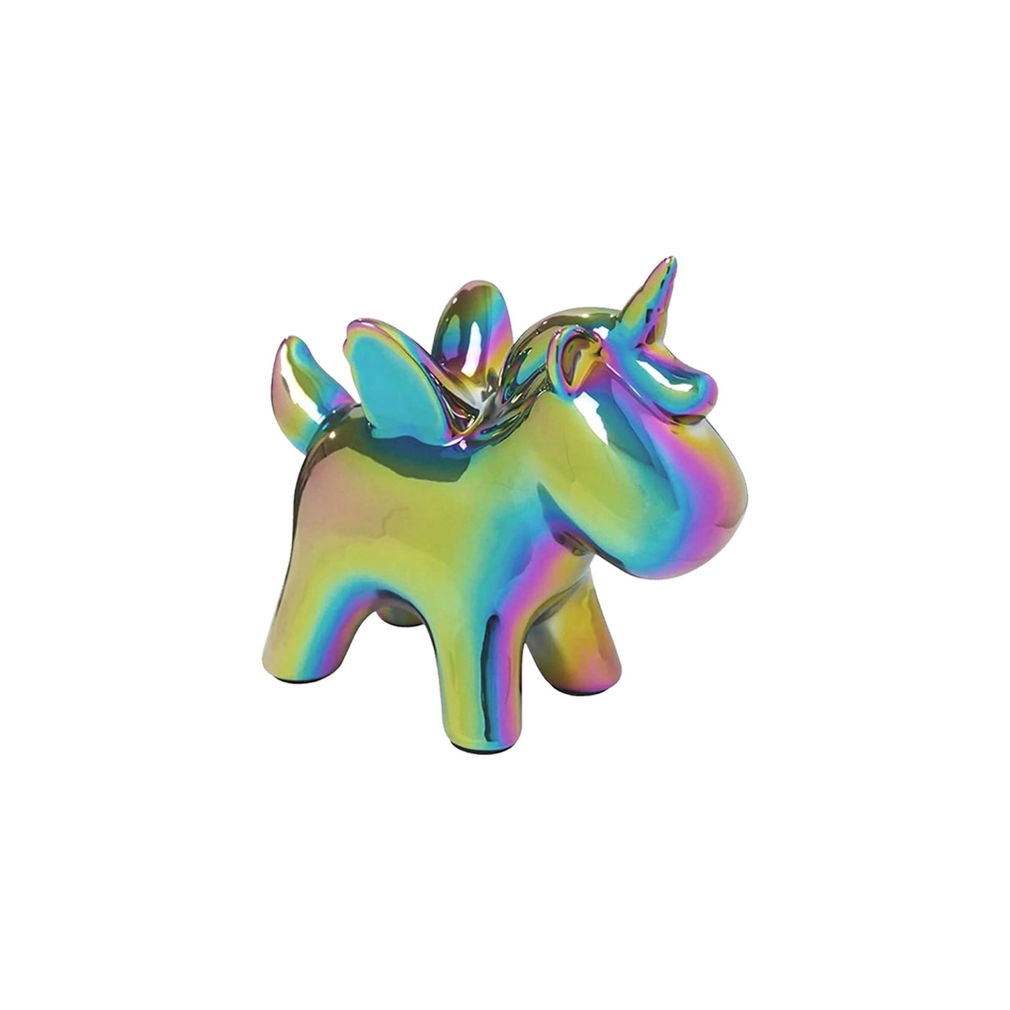 Ceramic Ombre Unicorn Bank