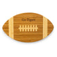 Bamboo Football Cutting Board - 15" x 8.5"