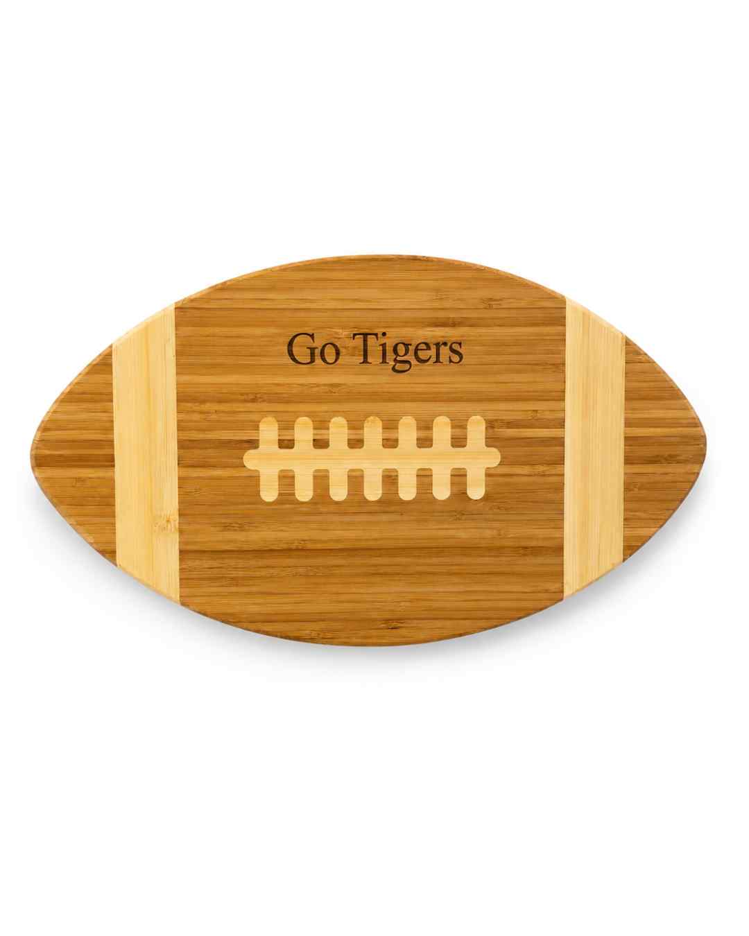 Bamboo Football Cutting Board - 15" x 8.5"