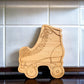 Roller Skate Wood Board - 13" x 15"