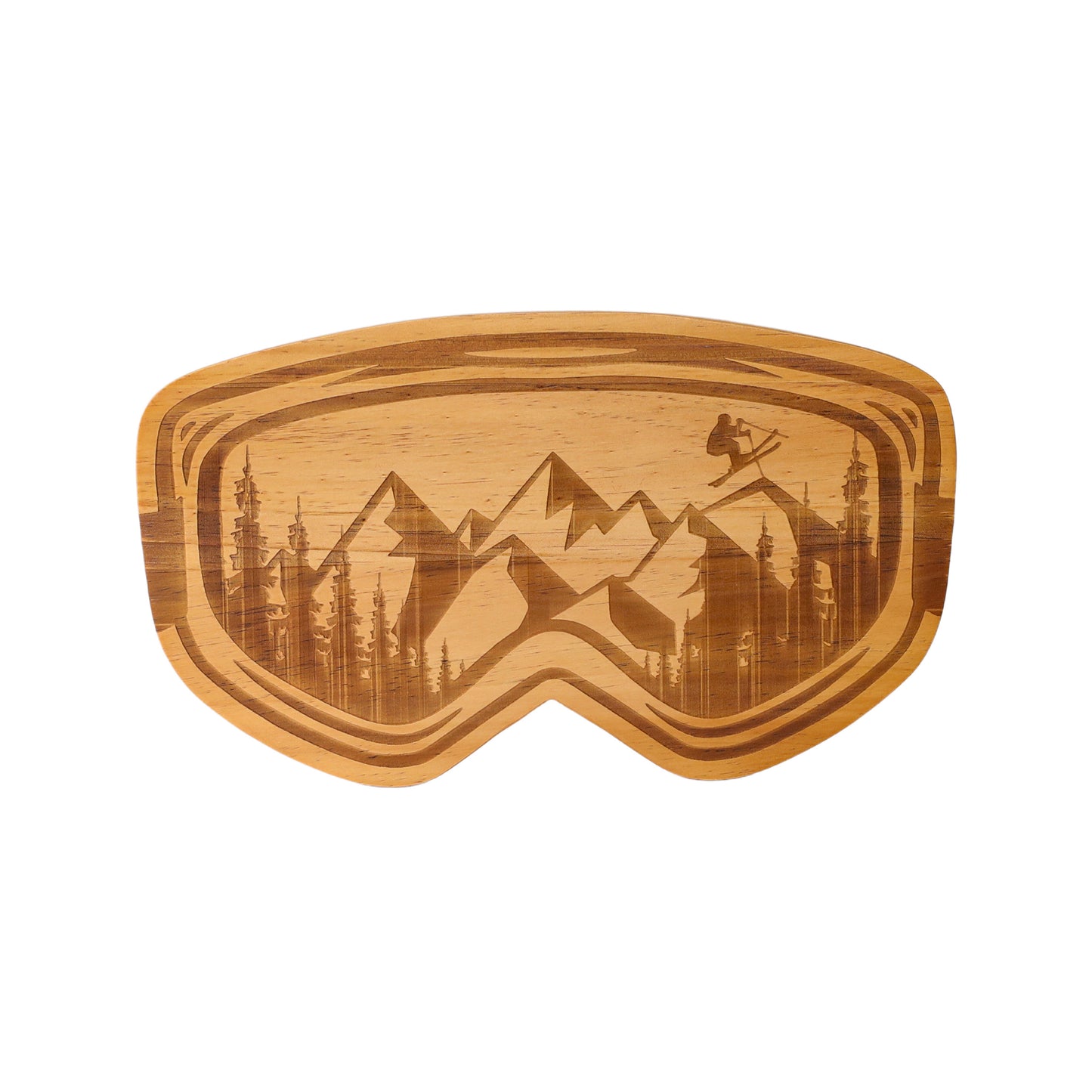 Ski Goggles Wood Board, 8.75" x 15"
