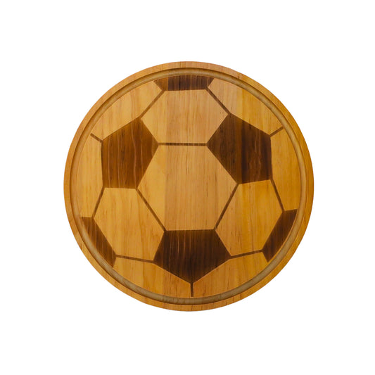 Soccer Ball Wood Board, 13"