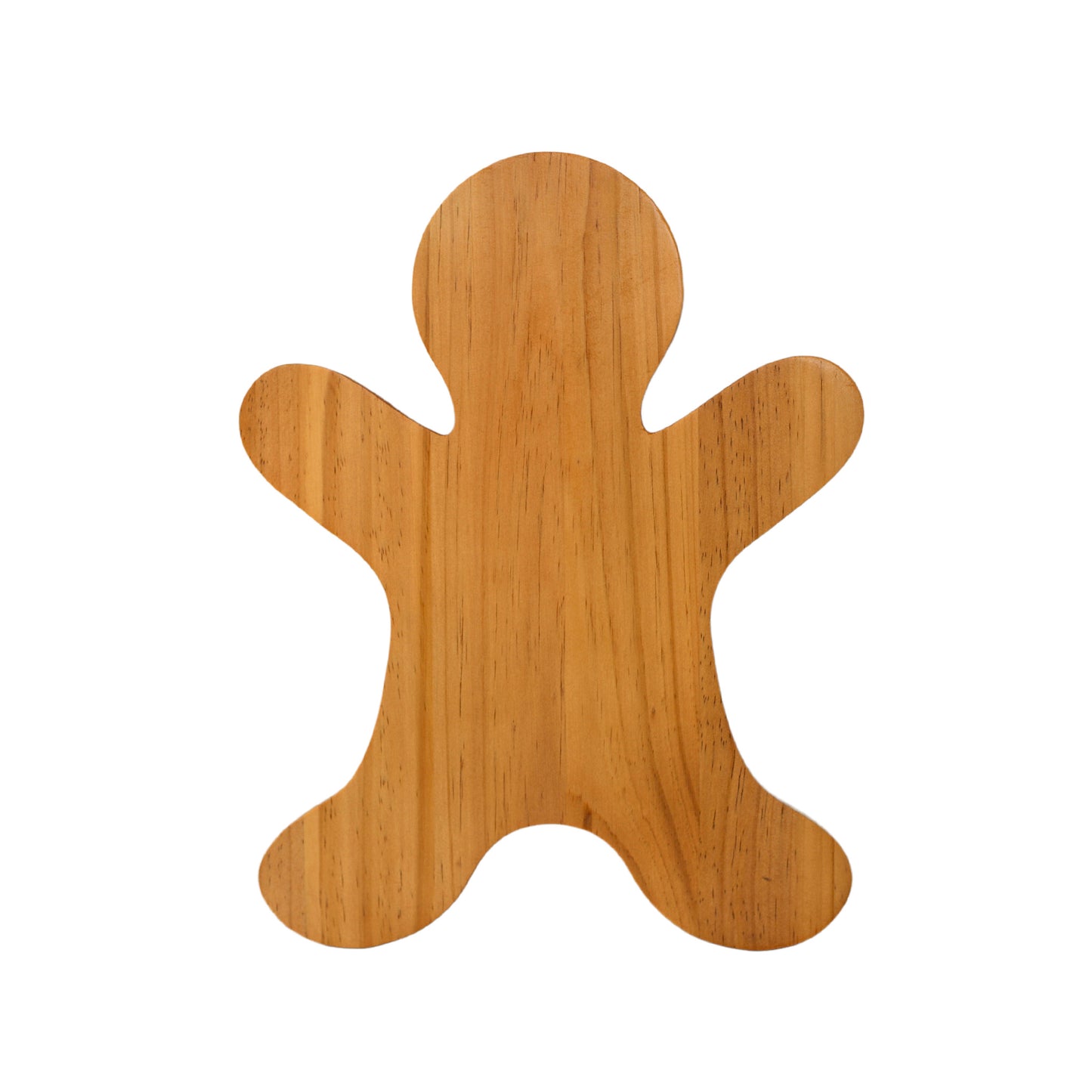 Gingerbread Man Pine Wood Board - 15" x 11.5"