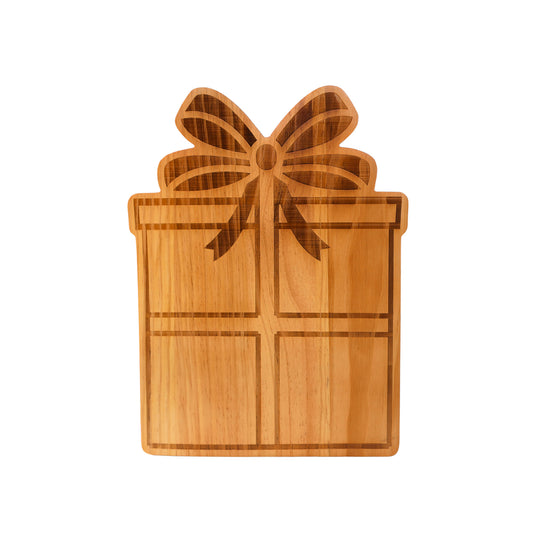 Gift Box Wood Board, 15" x 11.25"