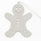 Gingerbread Ornament w/White Tassel