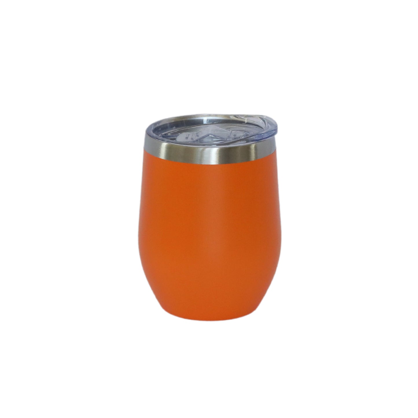 12 Oz Stemless Wine Tumbler - Orange