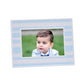 Blue & White Striped 4" X 6" Photo Frame