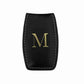 Black Leather Money Clip