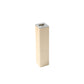 Square tube maple wood power bank charger, 2200 mAh, with a compact 4-inch design for portable charging of smartphones and other devices.
