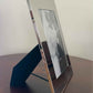 Oxford 8 inch x 10 inch photo frame with a bright metal finish and timeless design, perfect for displaying cherished photos in either portrait or landscape orientation.