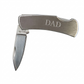 Folding locking pocket knife with a secure blade and compact design, a practical Father’s Day gift for dads who enjoy outdoor adventures, DIY projects, and everyday carry essentials.