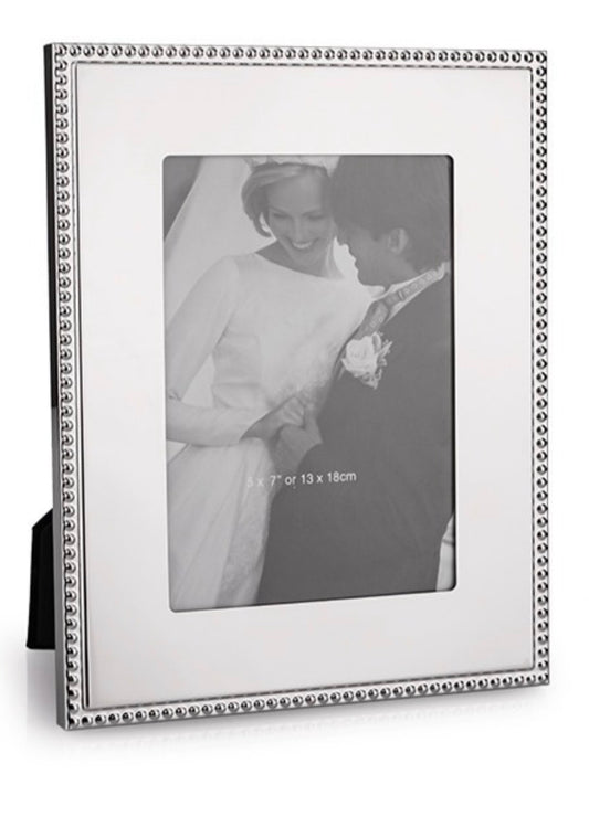 London Photo Frame with Beaded Edge 5x7" NP