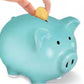 Blue XL Piggy Ceramic Bank