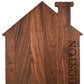 House Shaped Acacia Wood Board - 13" x 14"
